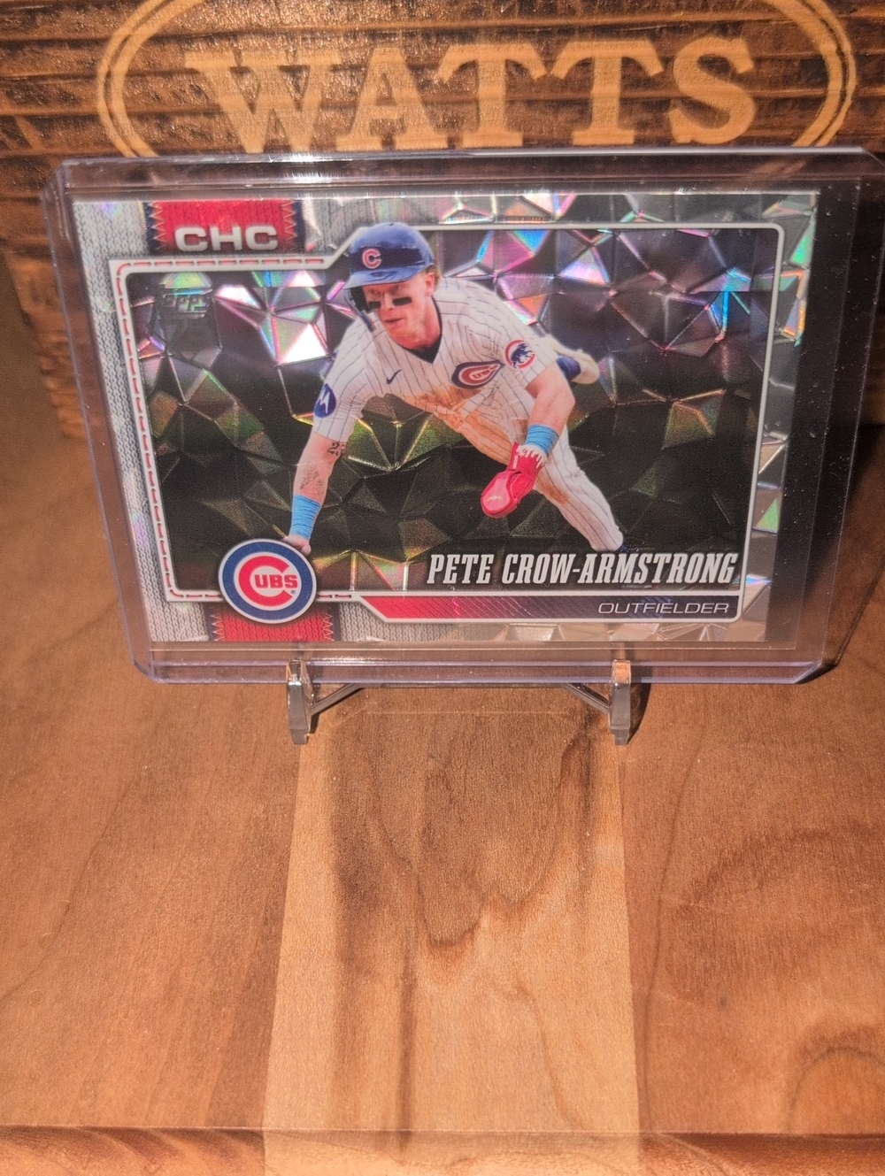 2026 Topps Pete Crow-Armstrong 75th Anniversary Diamante Cubs